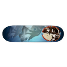 Feathered Paint Horses Skateboards
