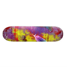 Feathered Poetry Skateboard