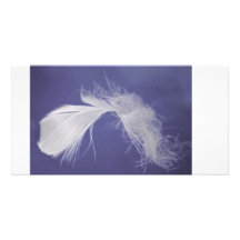 Feathers are symbols of spirituality photo greeting card