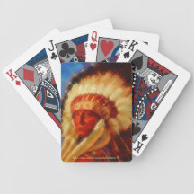 "Feathers" Bicycle Poker Cards