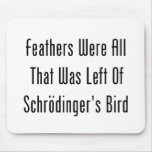 Feathers Were All That Was Left Mouse Pads