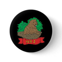February 2nd pinback button
