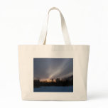 February Dawn over Mississippi River Tote Bag