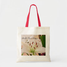 February Flowers Tote Bags