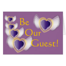 February's Birthday Invitation, -Customize Card