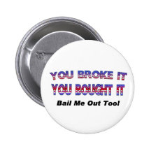 Federal Bailout Button