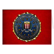 Federal Bureau of Investigation Greeting Cards