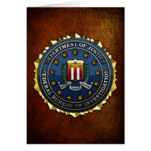 Federal Bureau of Investigation Card