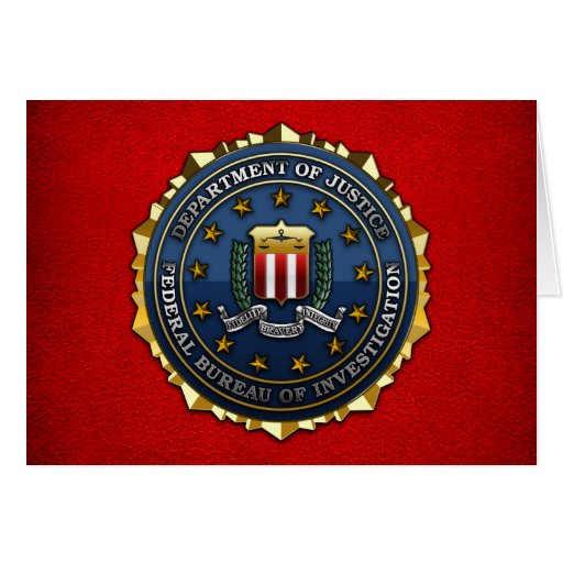 Federal Bureau of Investigation Greeting Cards