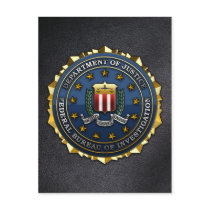 Federal Bureau of Investigation Post Card