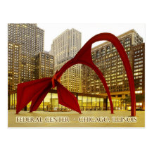 Federal Centre Plaza, Chicago, Illinois Postcards