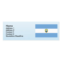 Federal Republic Central America, Costa Rica Business Card Templates