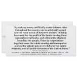 Federal Reserve Interest Rates by Alfred O Crozier invitations