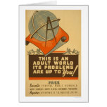 Federal Schools Free 1938 WPA Greeting Cards