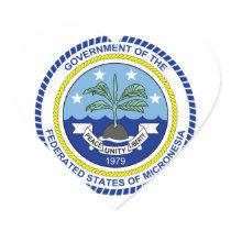 Federated States of Micronesia FM Stickers