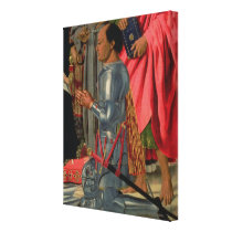 Federico da Montefeltro, detail from the Brera Alt canvas prints