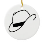Fedora Hat Ornament