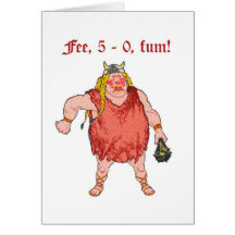 Fee, 5 - 0 card