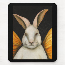 Fée de lapin tapis de souris