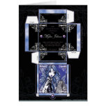 Fée de papillon de carte de boîte-cadeau de "Misha
