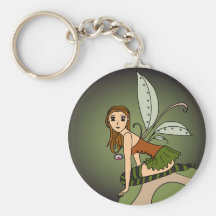 Fée - forêt - Keychain Porte-clefs