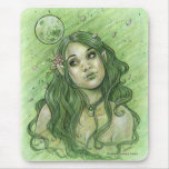 Fée Mousepad de lune de ressort Tapis De Souris