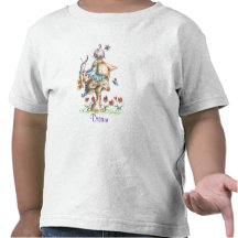 Fée pourpre de chapeau t-shirts