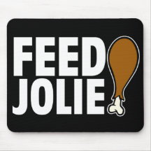 Feed Jolie Mouse Pad