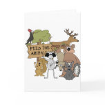 Feed the Animals Greeting Card