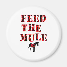 Feed The Mule Johan Franzen Magnets