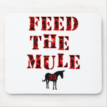 Feed The Mule Johan Franzen Mouse Pads