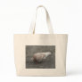 Feeding Pigeon Tote Bag