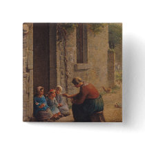 Feeding the Young, 1850 Buttons