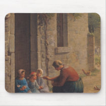 Feeding the Young, 1850 Mousepads