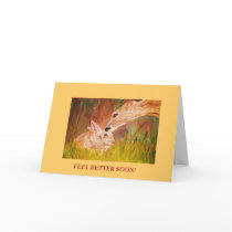"FEEL BETTER SOON! GREETING CARD