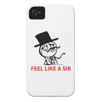 Feel Like A Sir - iPhone 4/4S Case Case-mate Iphone 4 Cases