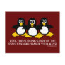 Feel The Burning Stare Of The Penguins