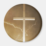 Feel The Power Refrigerator Magnet