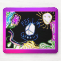 Feelin Groovy Mousepad