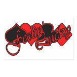 Feelin' Lucky Rectangular Sticker