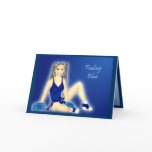 Feeling Blue CynnaGirl Card