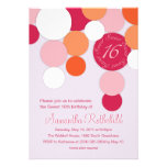 Feeling Bright Sweet 16 Invitations