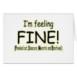 feeling fine greeting cards
