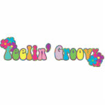 Feeling Groovy 3x2 Pin photo sculptures