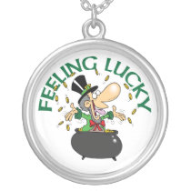 Feeling Lucky Leprechaun Necklace