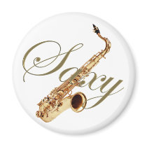 Feeling Saxy Fridge Magnets