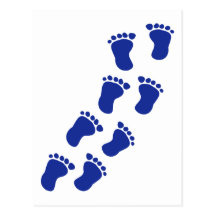 Feet baby post cards