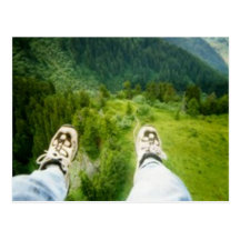 Feet First Postcard