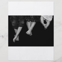 feet personalized flyer