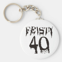 Feisty 40 keychains